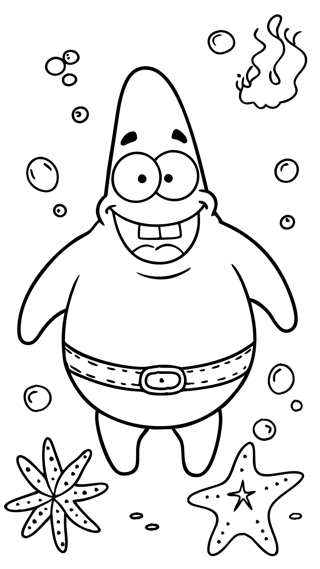 coloriages Patrick Star